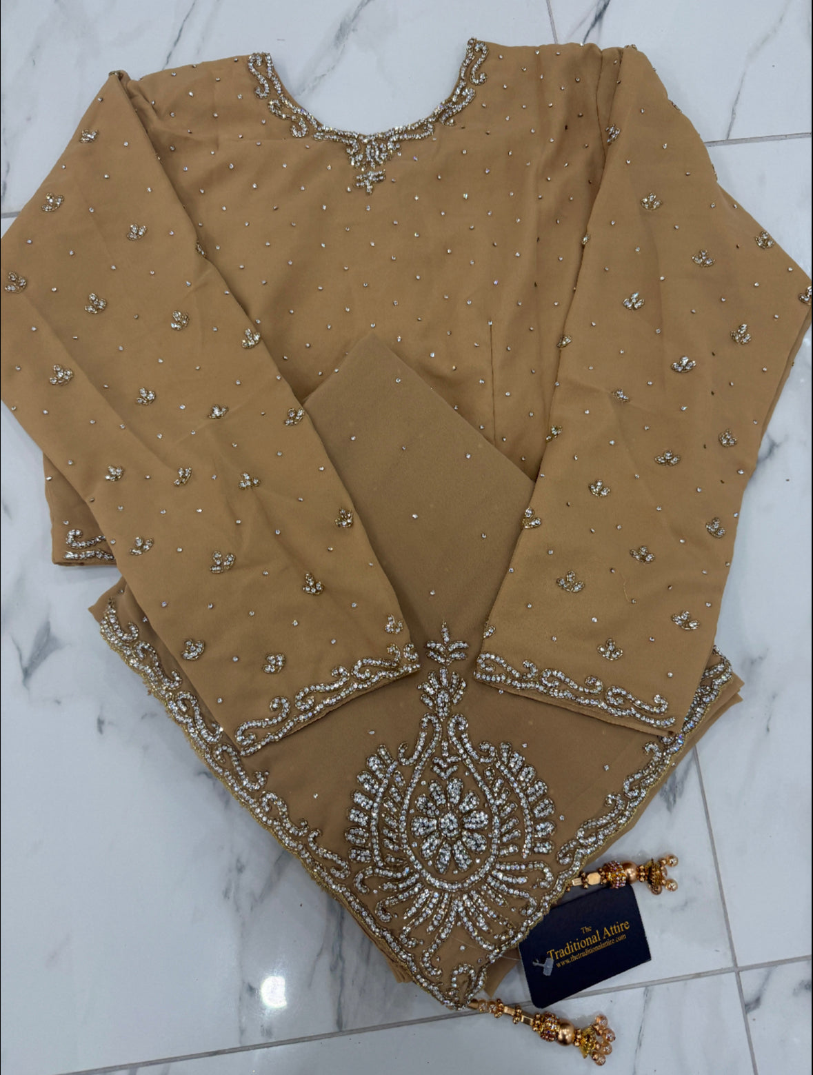 Kohinoor Stonework Saree