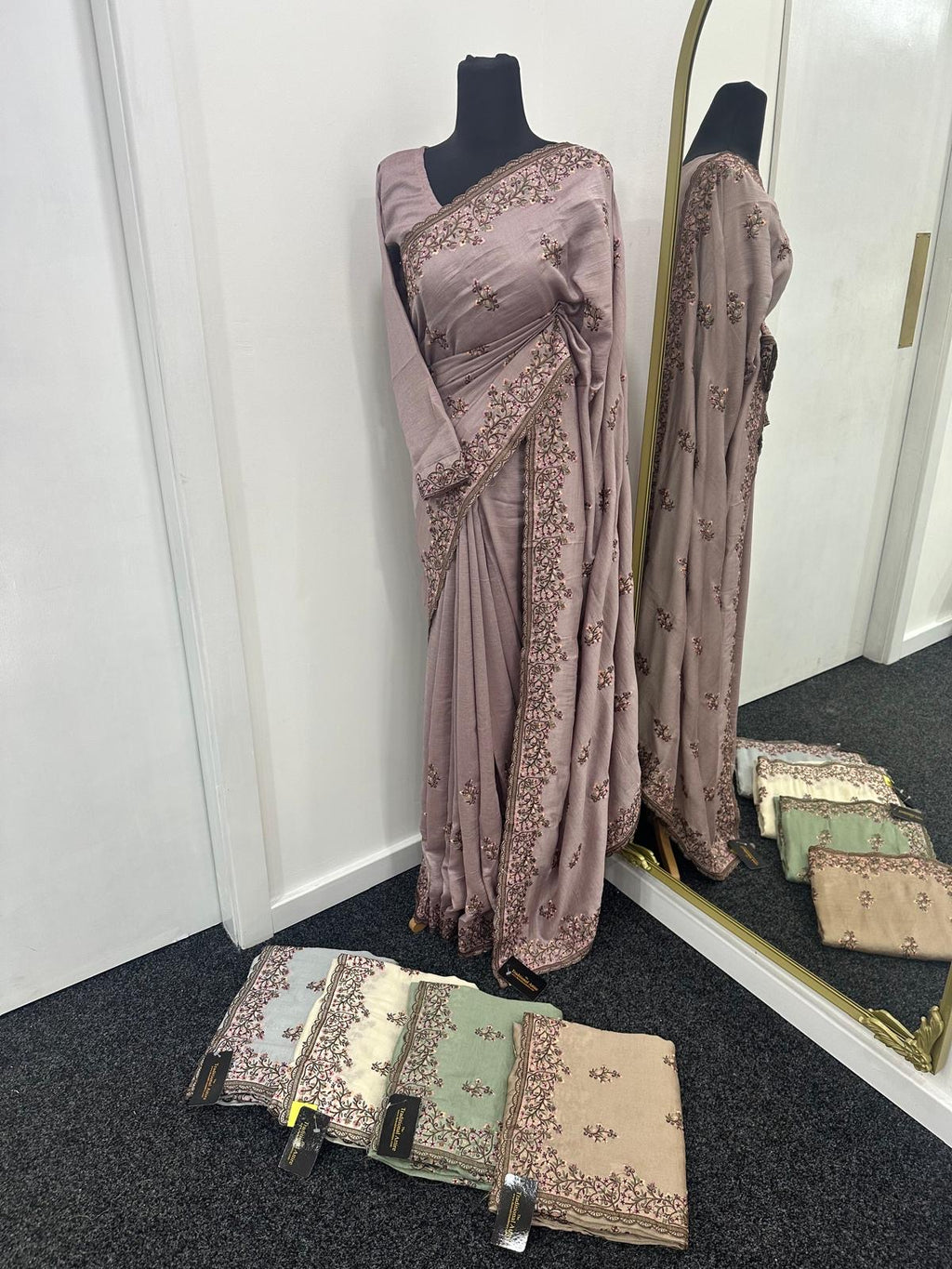 Miral Embroidered Saree