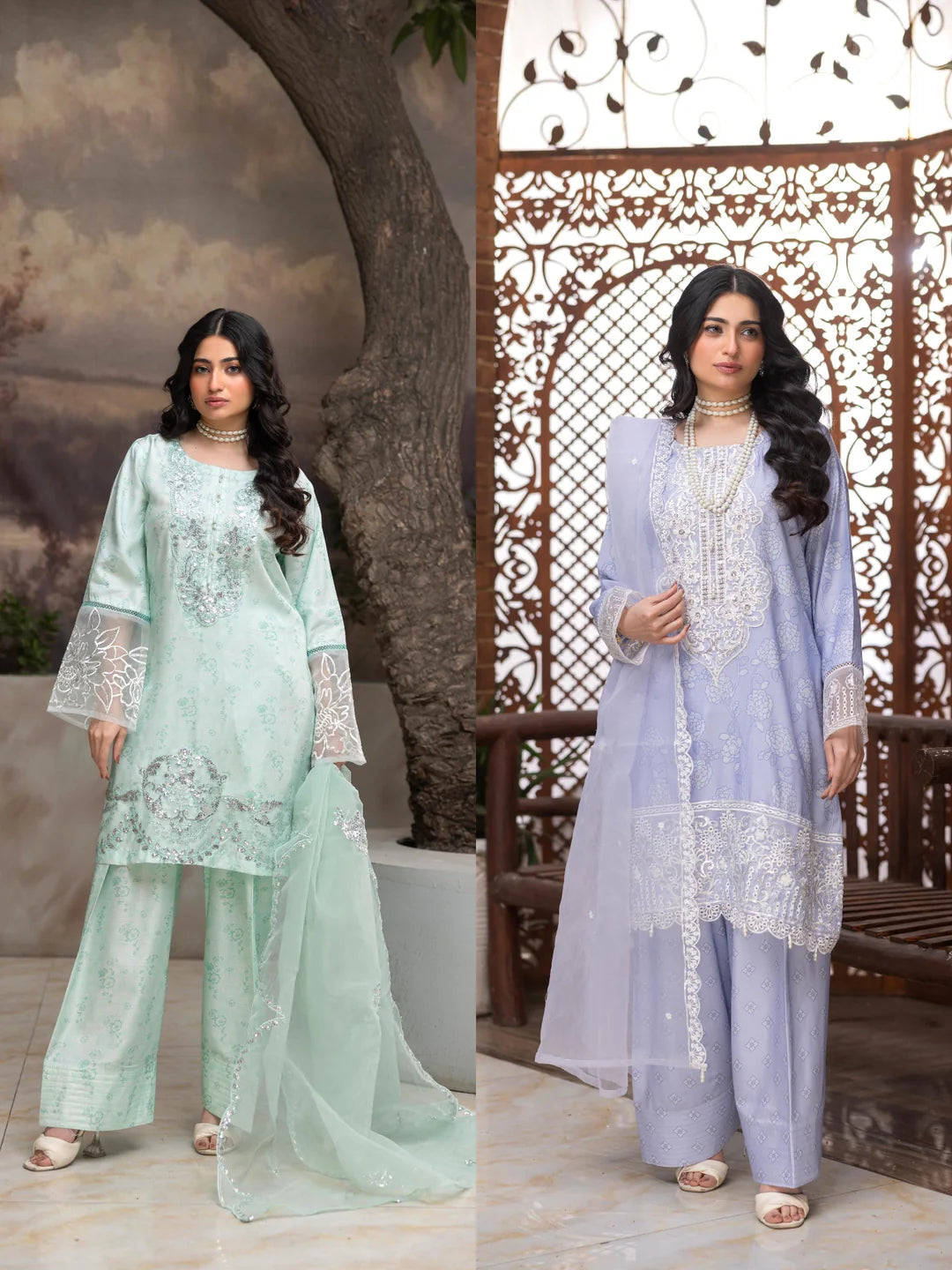 Embroidered Farshi Shalwar