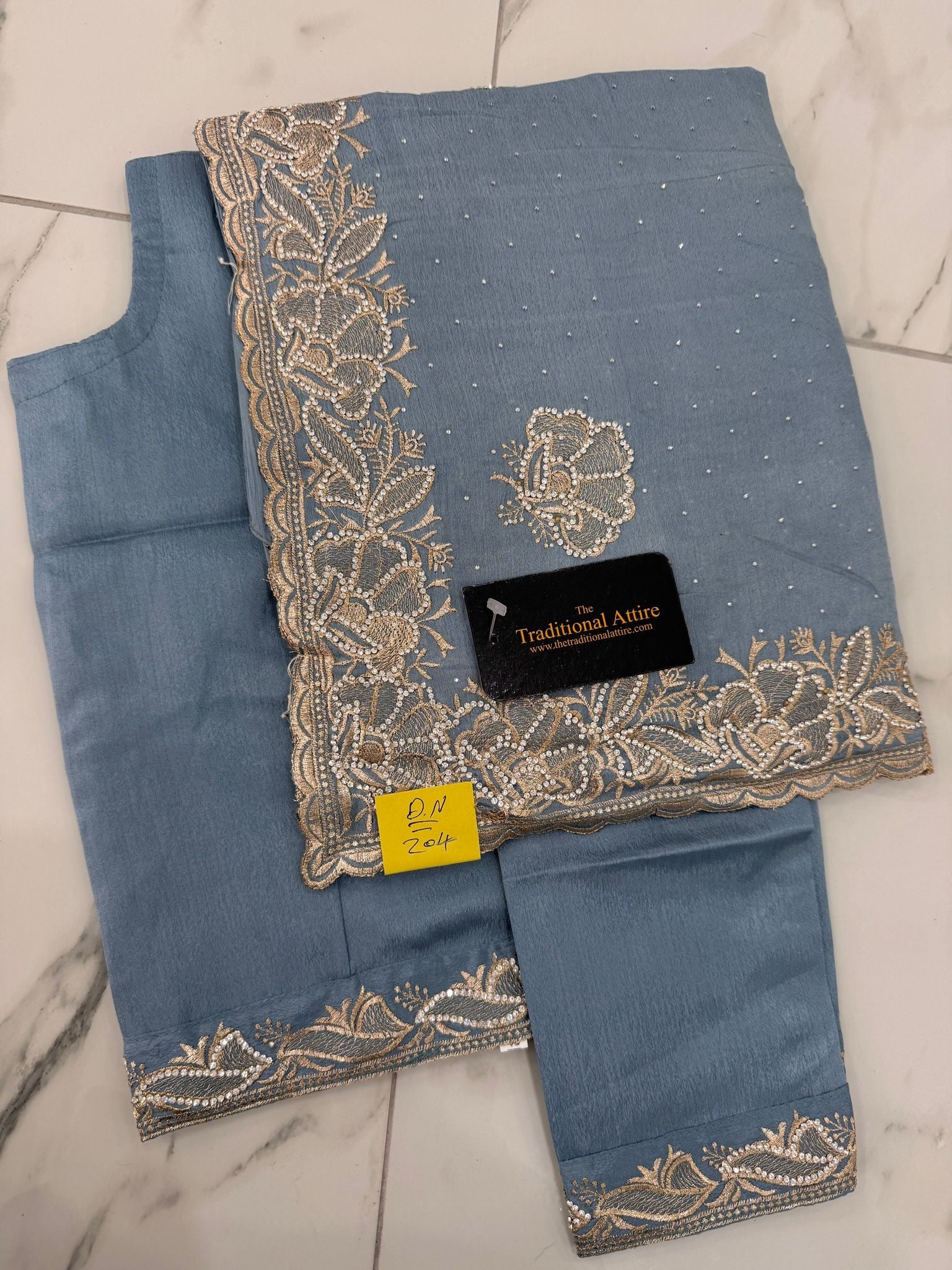 Stonework Saree- 4 colours