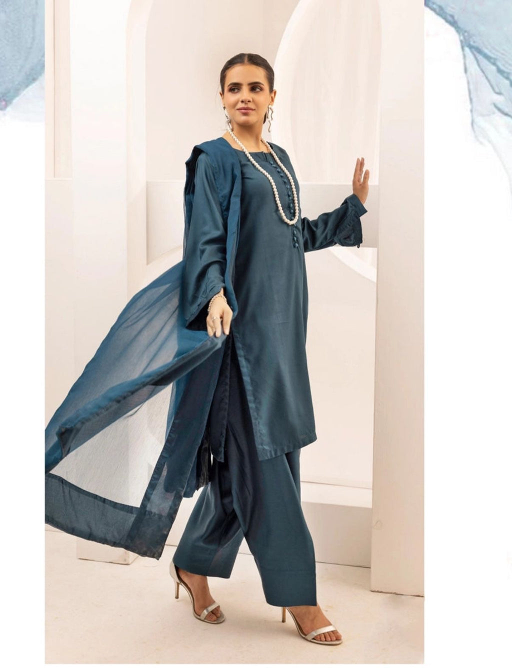 Trending Viscose Farshi Shalwar by Simrans