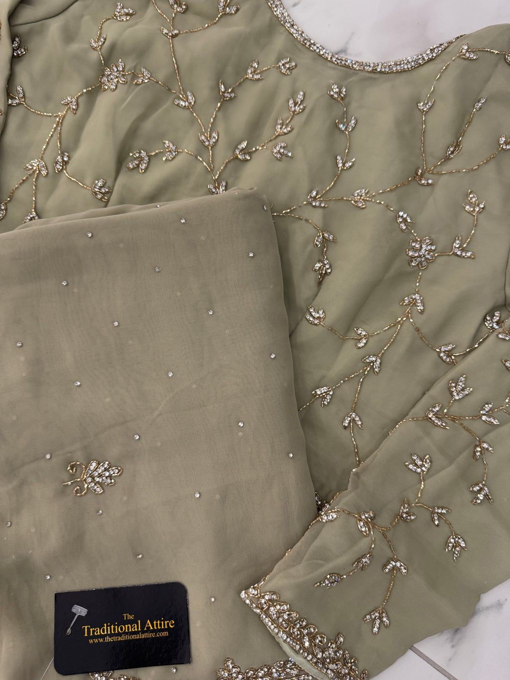 Heavy Stonework Saree