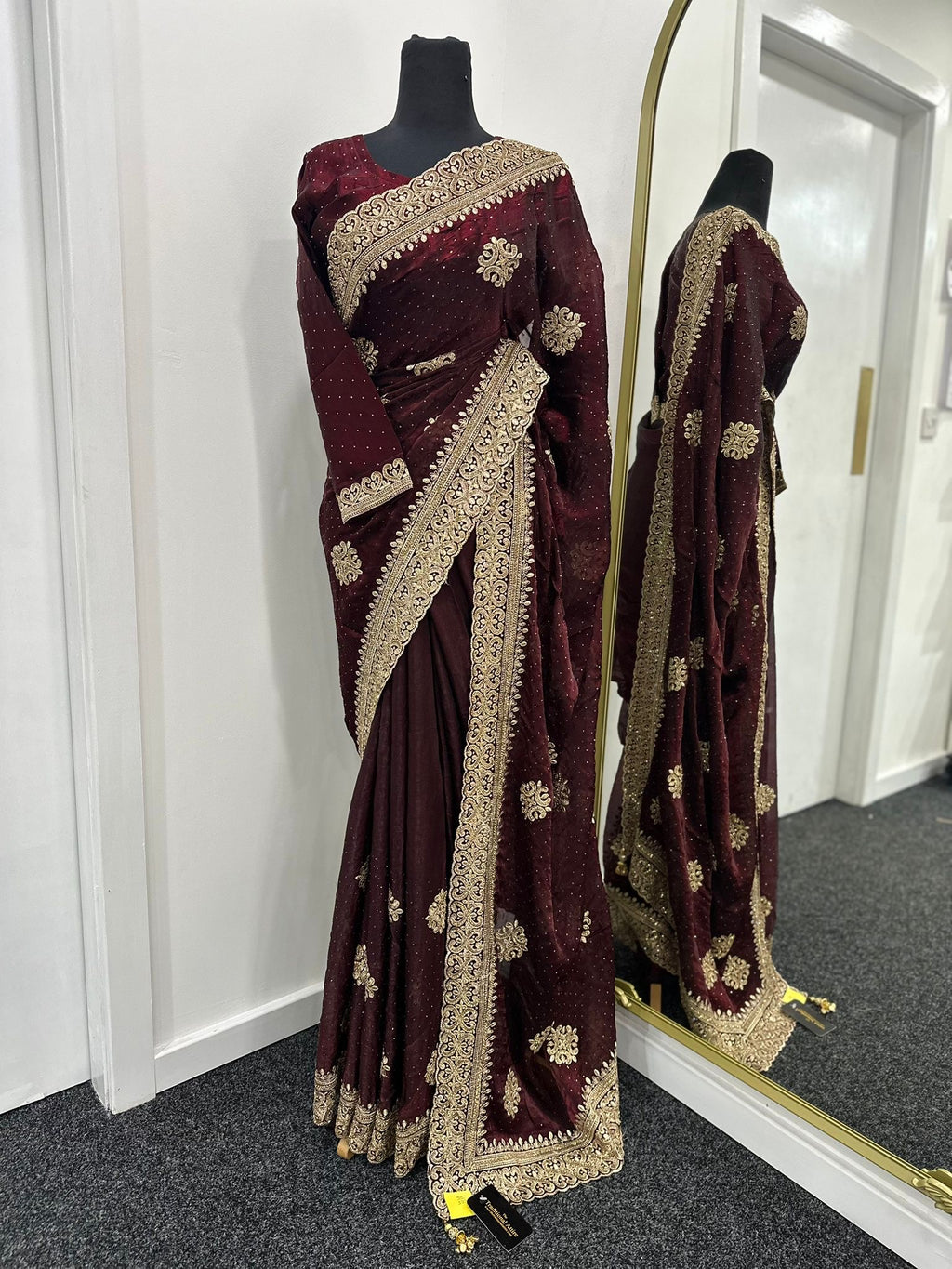 Ishq Stonework Saree