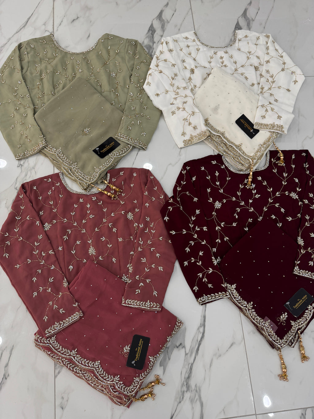 Heavy Stonework Saree