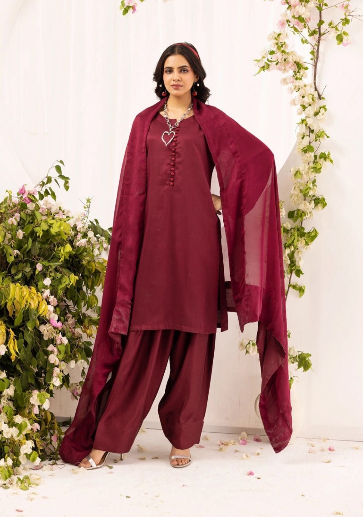 Trending Viscose Farshi Shalwar by Simrans