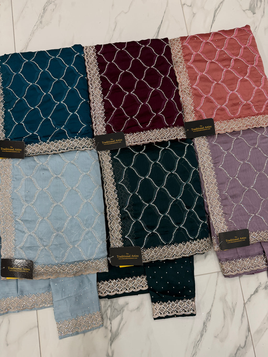 Timeless Stonework Saree