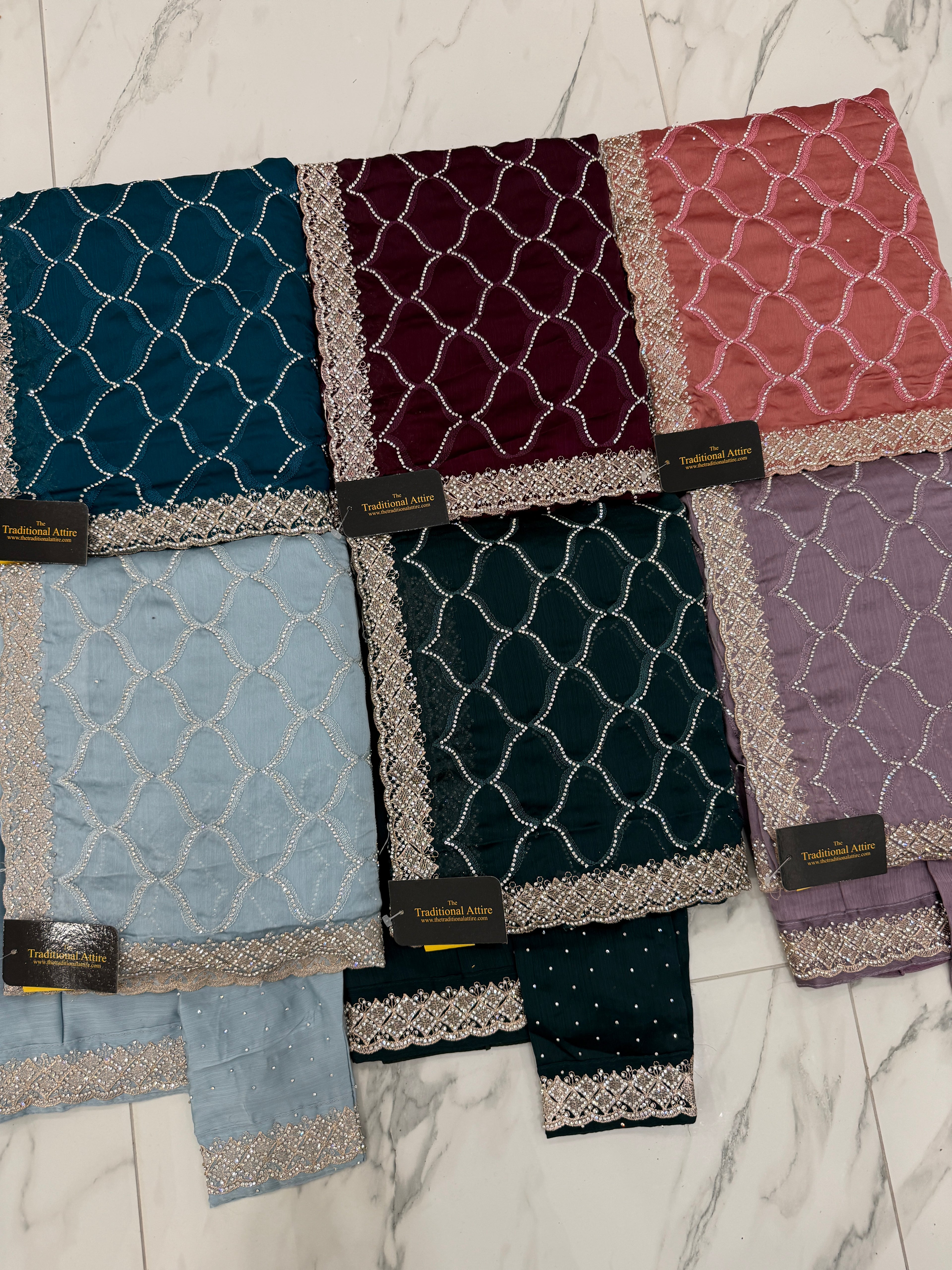 Timeless Stonework Saree