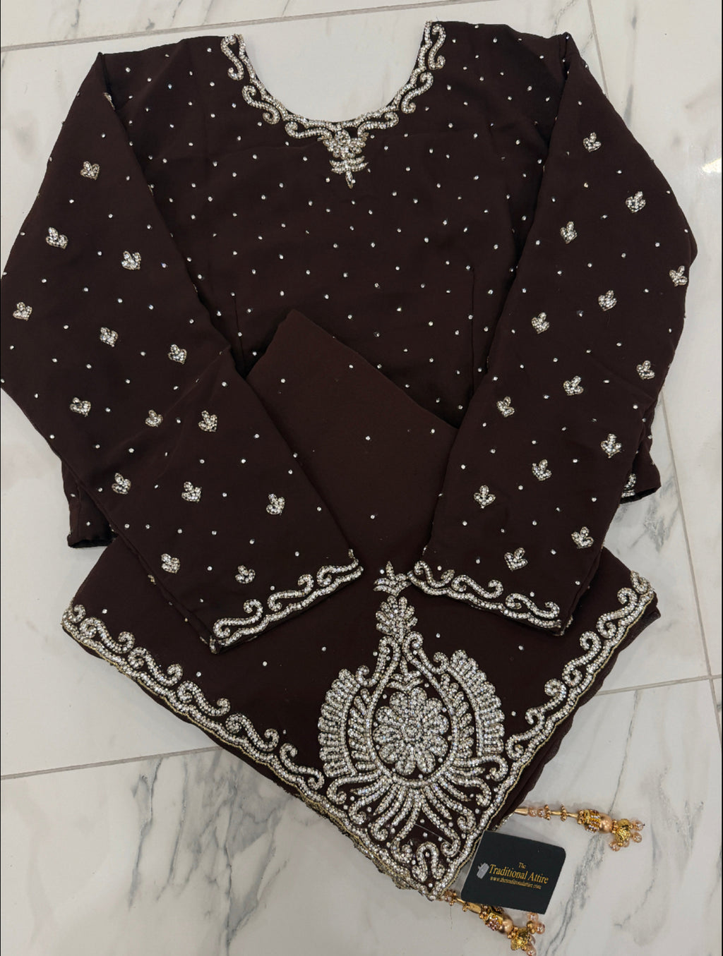 Kohinoor Stonework Saree