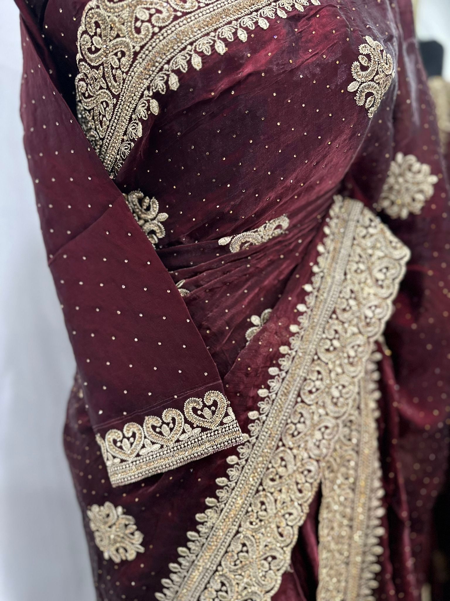 Ishq Stonework Saree
