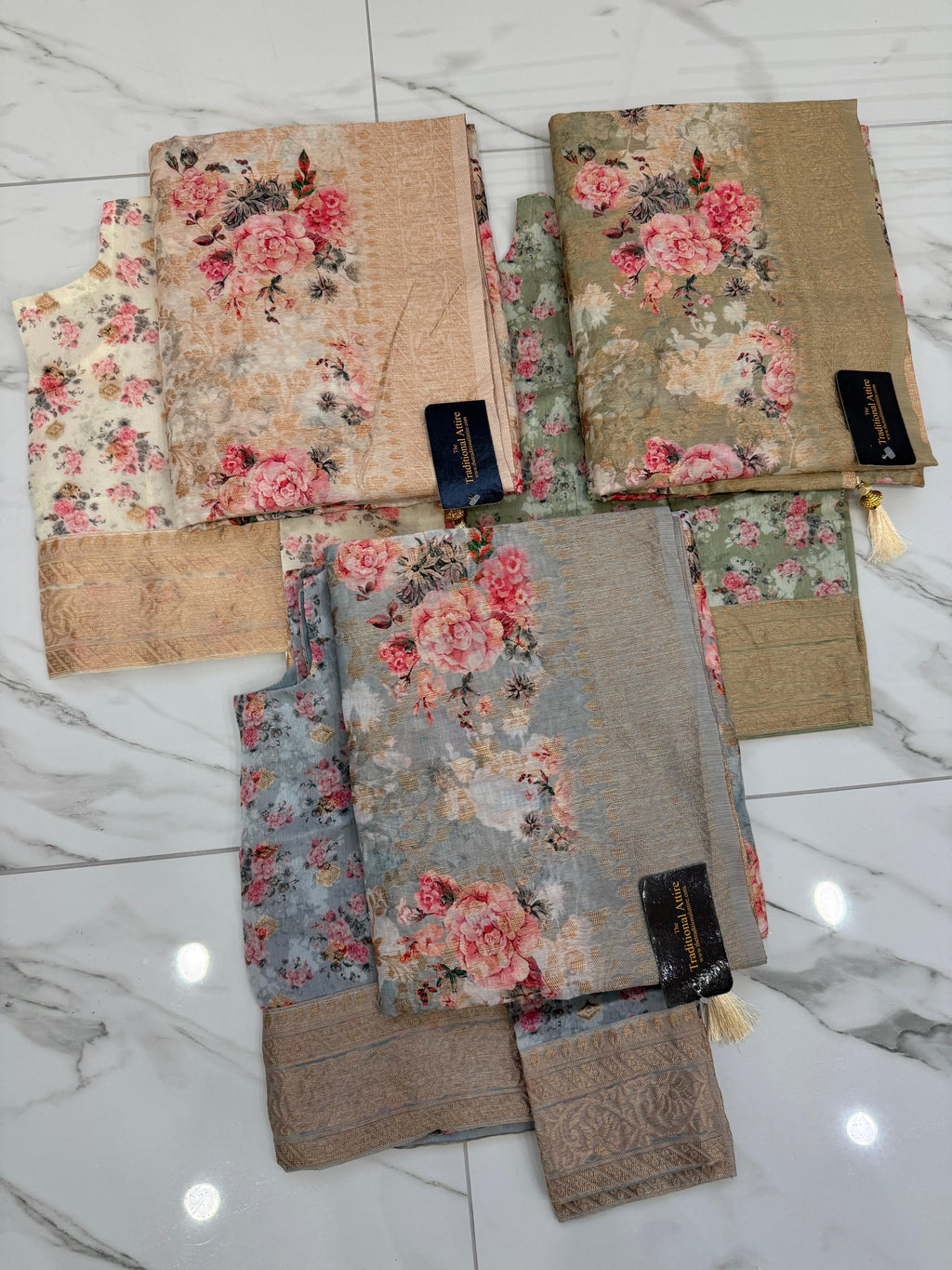 Floral Printed Saree