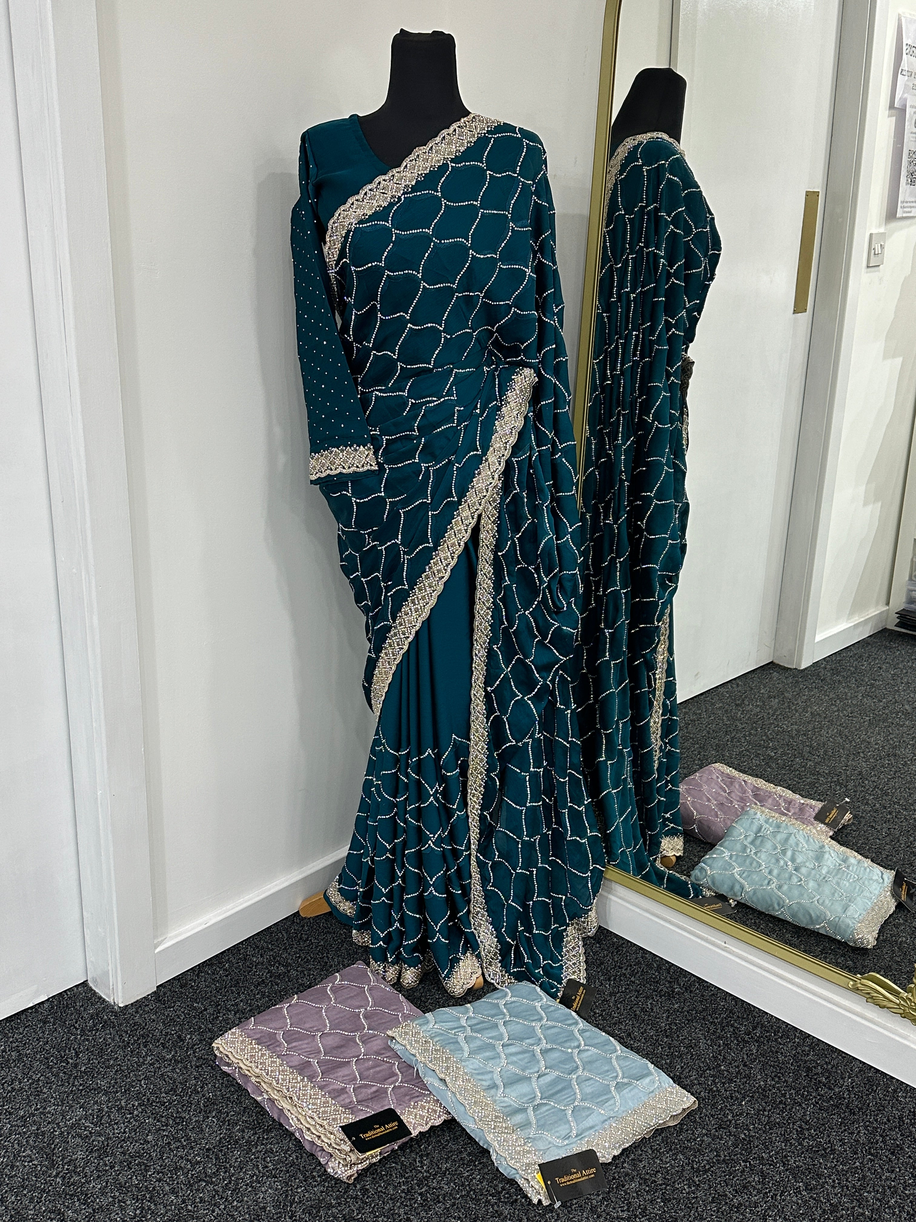 Timeless Stonework Saree