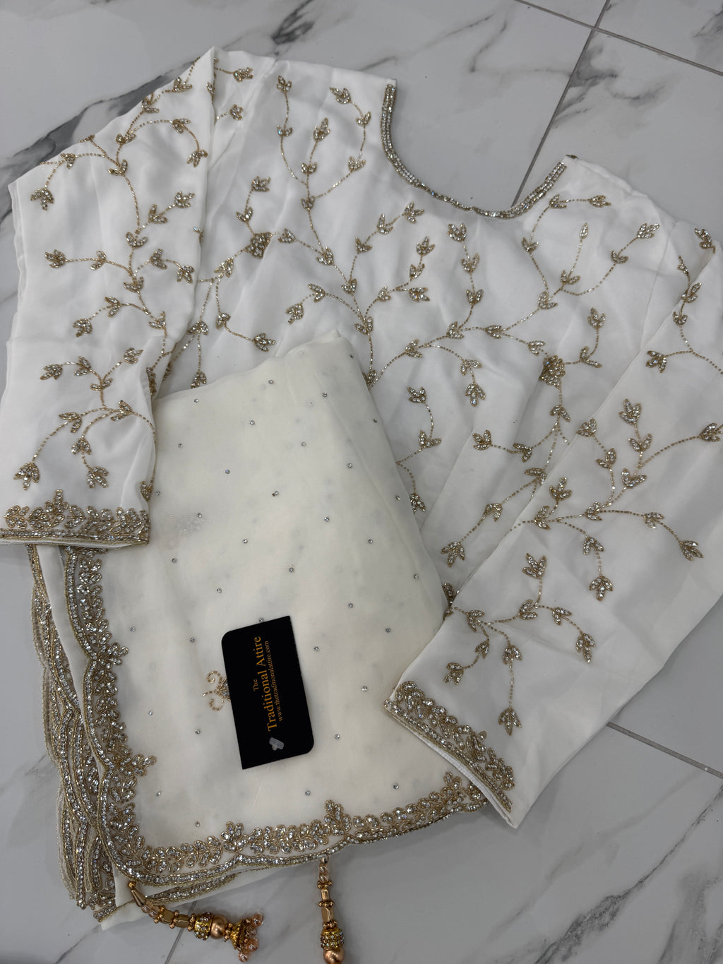 Heavy Stonework Saree