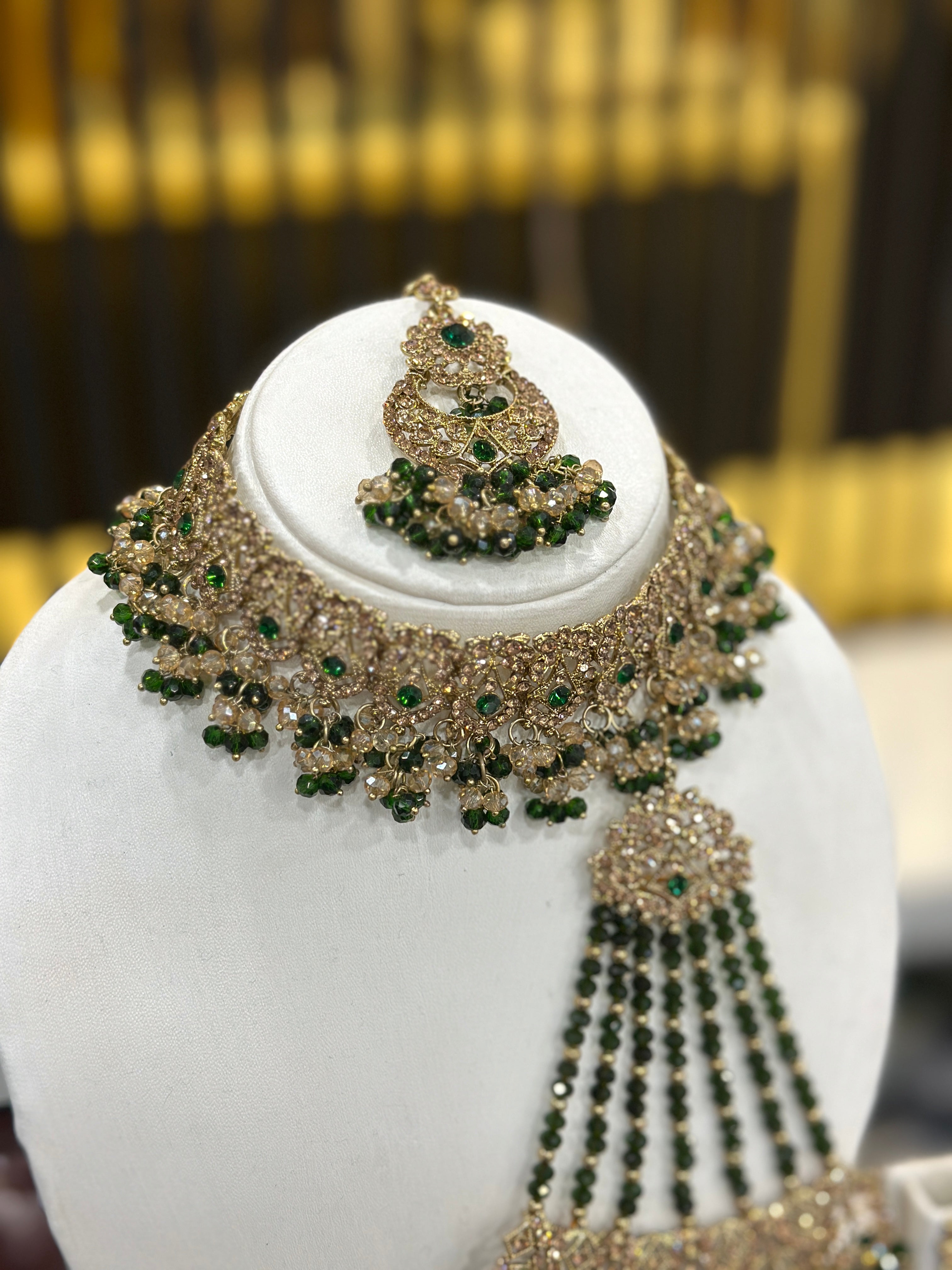 Jewellery set - Green