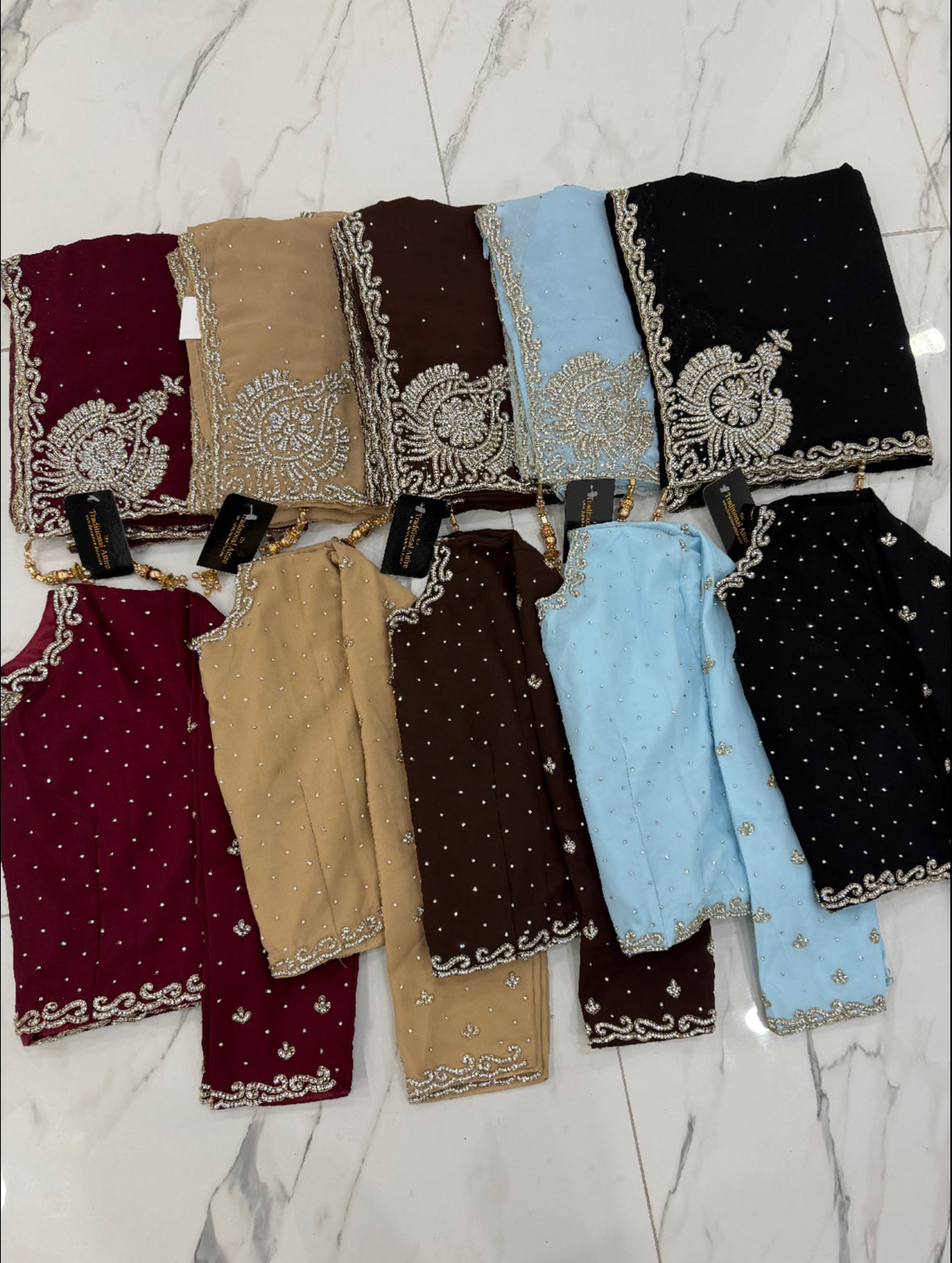 Kohinoor Stonework Saree