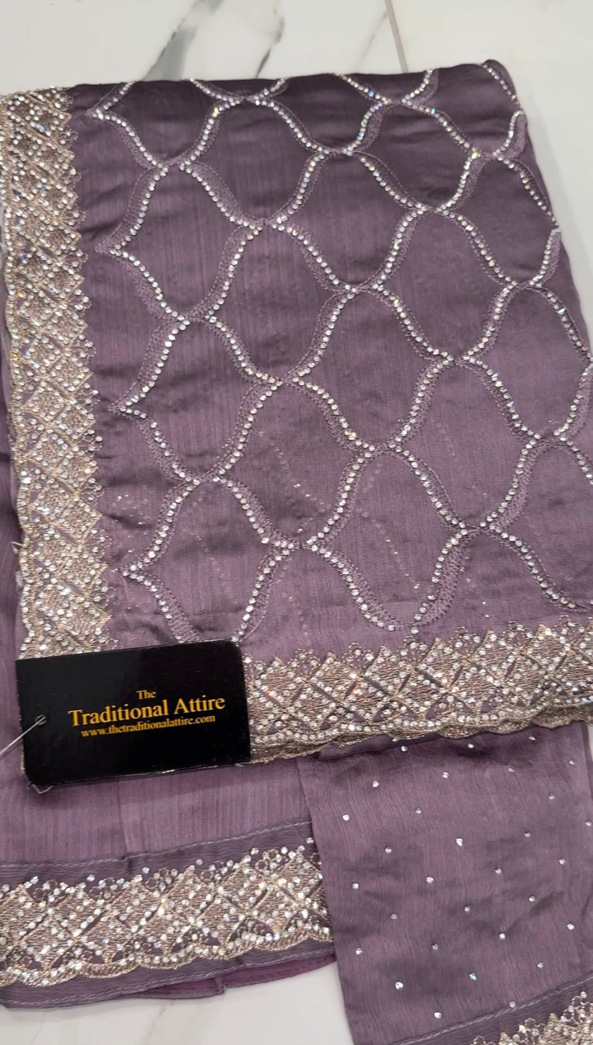 Timeless Stonework Saree