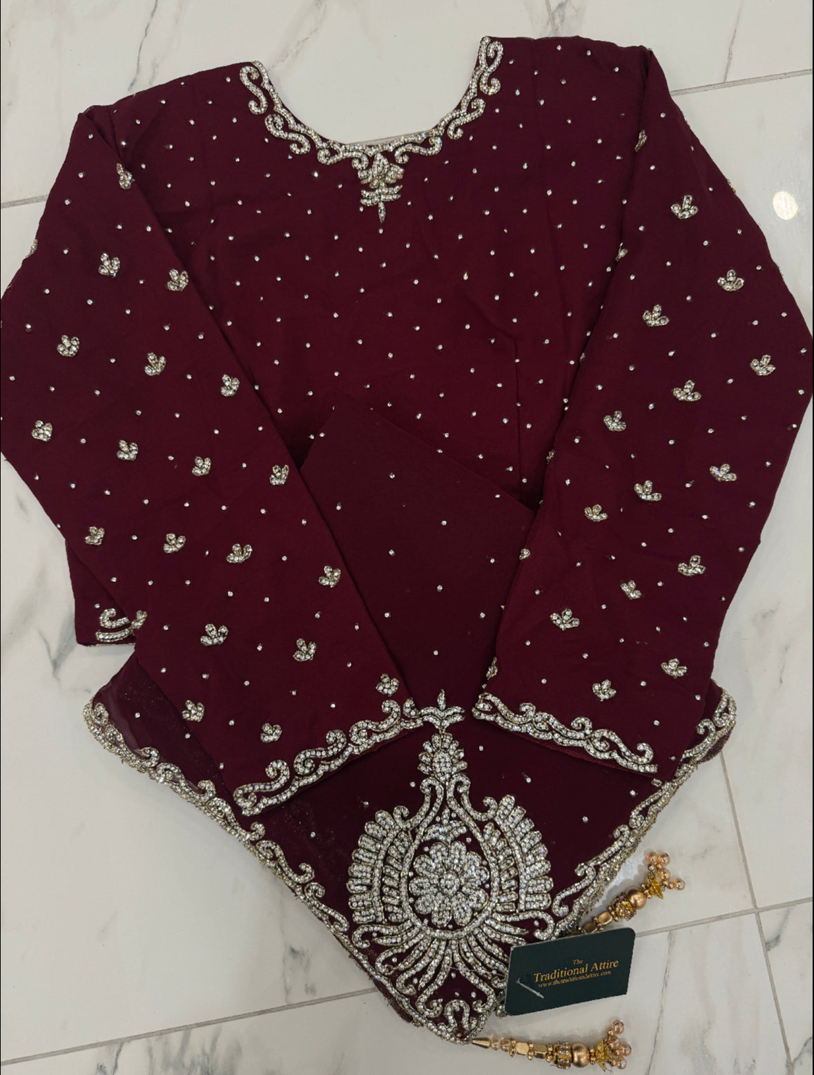 Kohinoor Stonework Saree