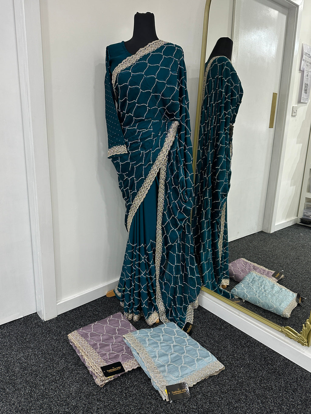 Timeless Stonework Saree