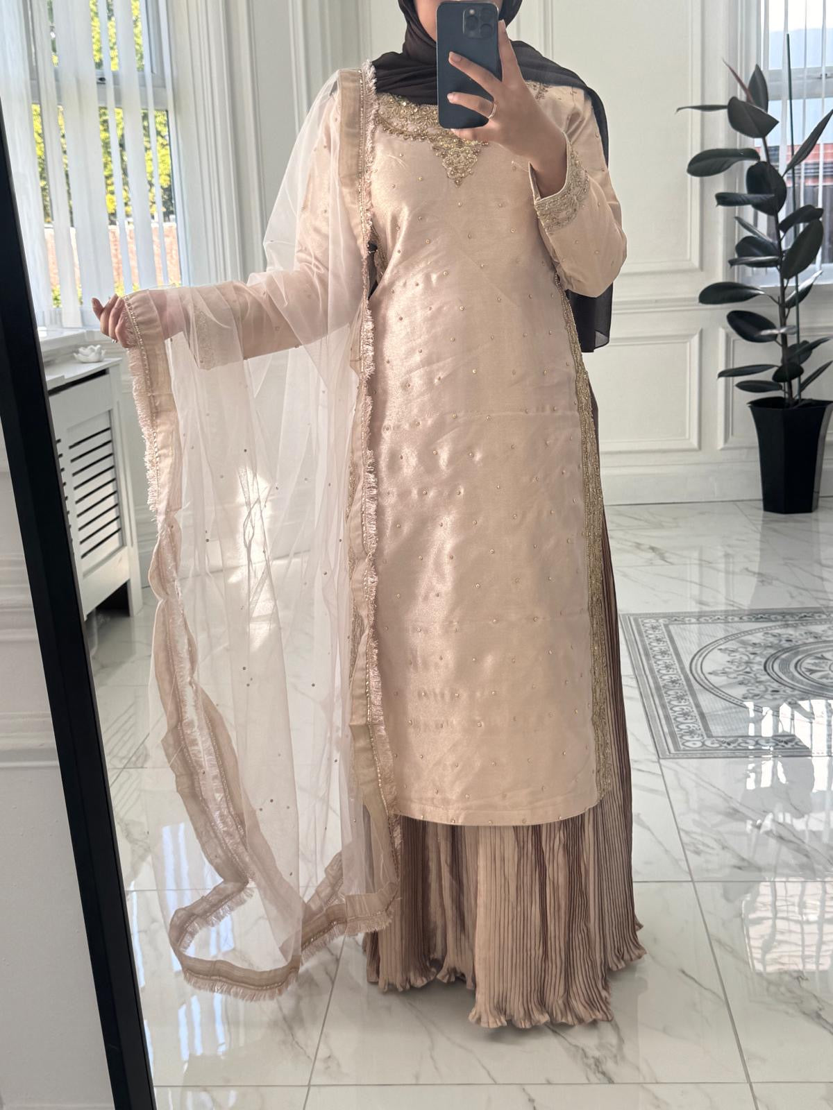 Hussain Rehar Inspired Lengha