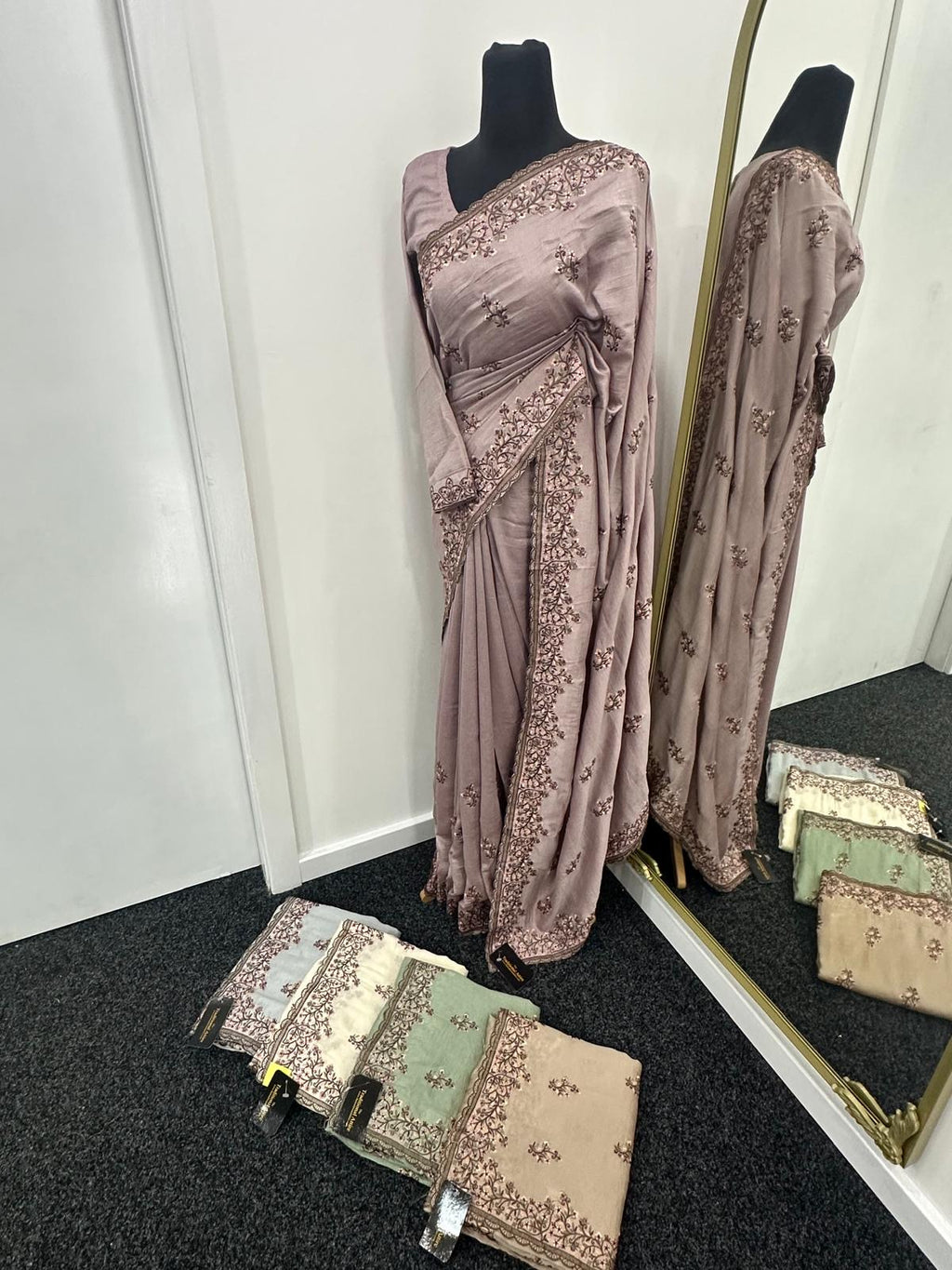 Miral Embroidered Saree