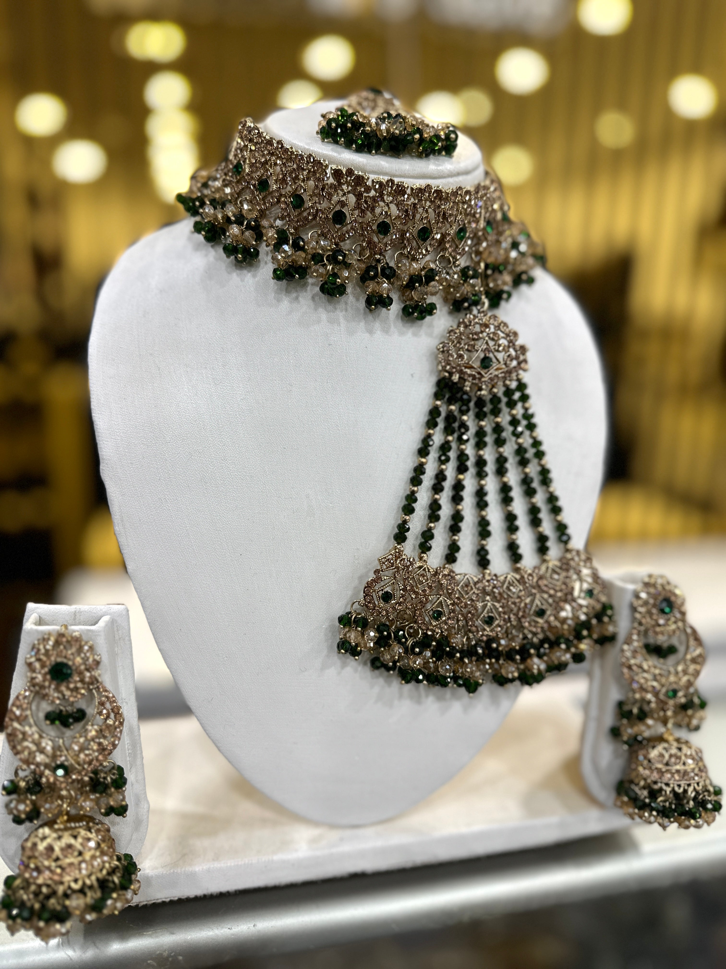 Jewellery set - Green